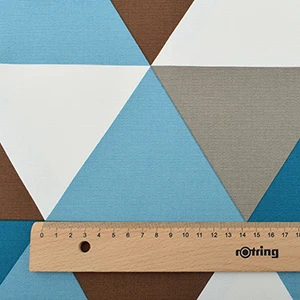 D 1 piece 50x150 Chainho, Сова и геометрические узоры, хлопчатобумажная холщовая ткань, швейная ткань ручной работы для дивана, сумки для штор, материал для украшения дома - Цвет: D 1 piece 50x150