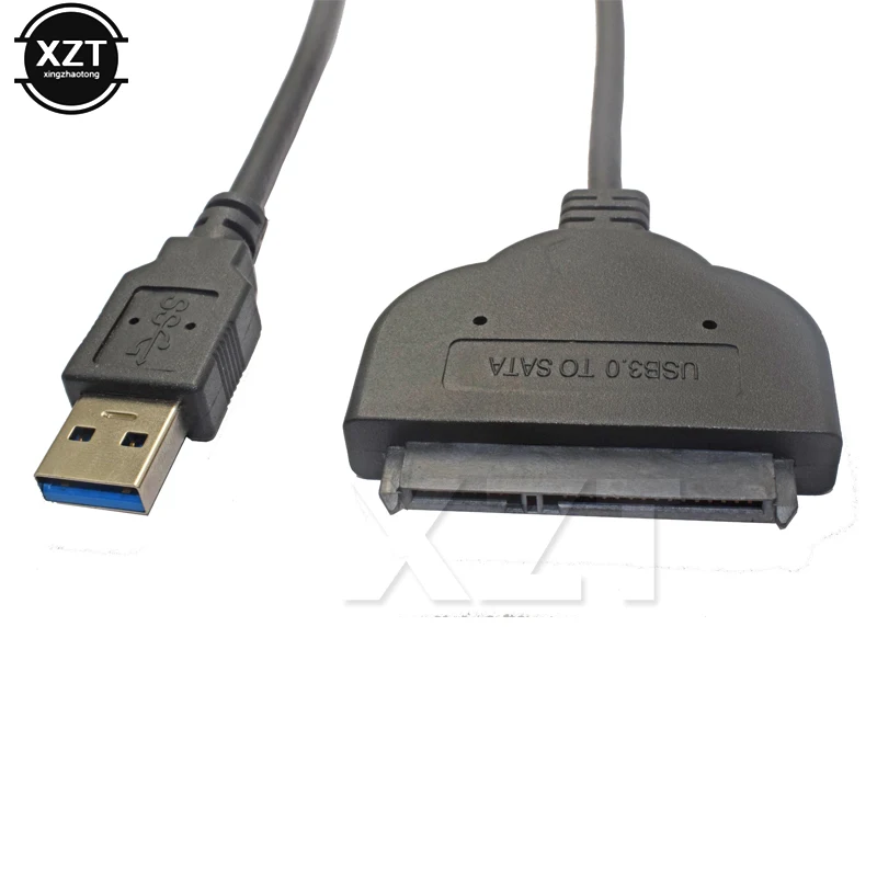 Кабель-адаптер SATA USB3.0 22-контактный USB 3 0 на для 2 5 дюйма HDD SSD жесткого диска