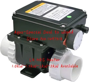 Ванна горячая ванна спа бассейн 3000 Вт водонагреватель LX H30-RS1 3 кВт электрический спа-нагреватель с контроллером температуры 1,5 дюйма разъем