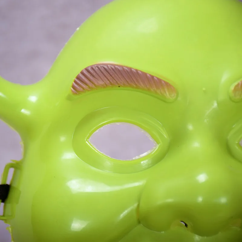 Хэллоуин маска для вечеринки зеленого цвета Забавные Косплэй ПВХ маски