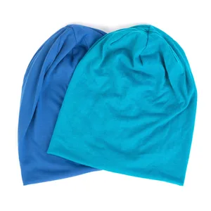 Spring Women Men Unisex Solid Color Slouchy Beanie For Women Fashion Man Caps Turban Skullies Beanie