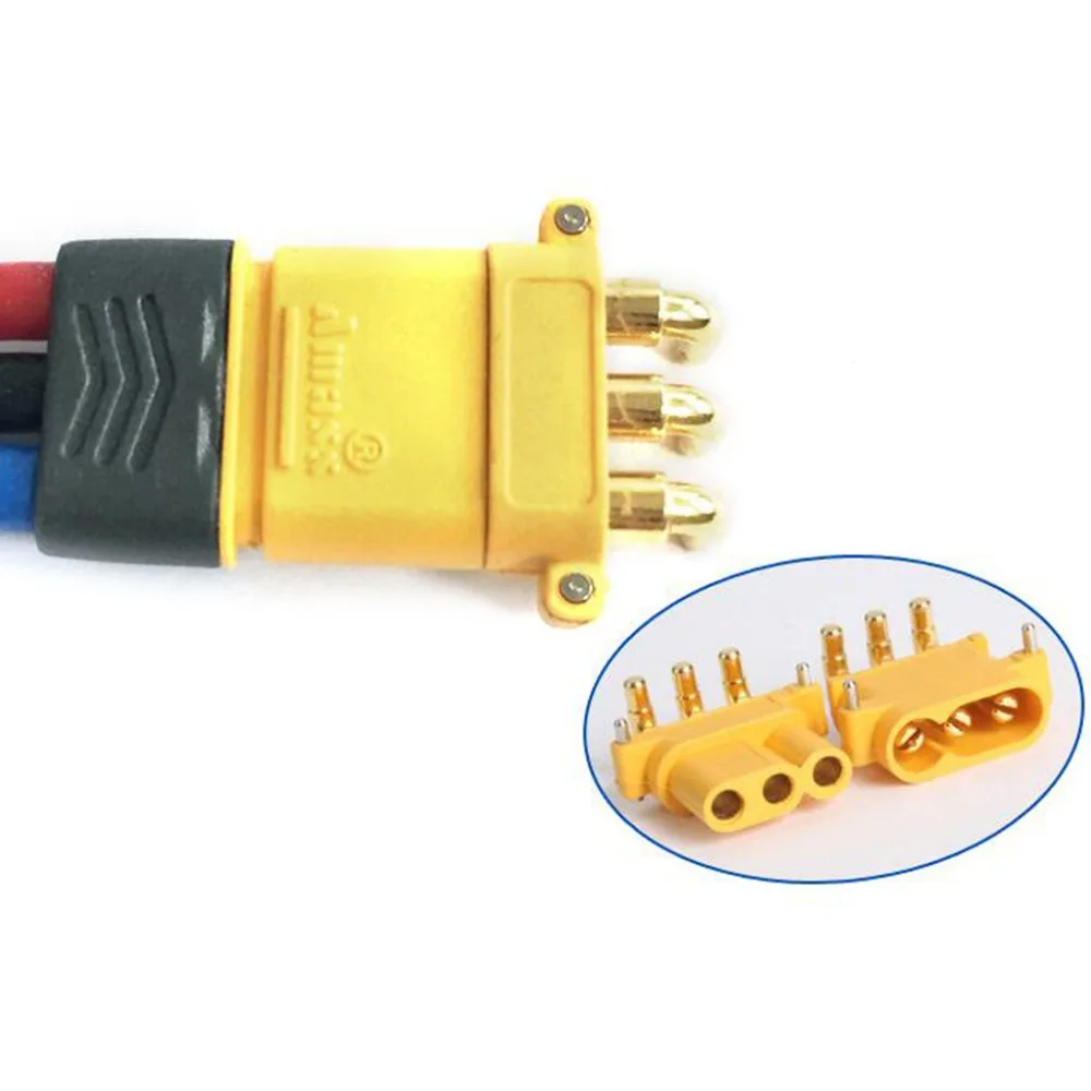 10 пар AMASS MR30PW MR 30 PCB Трехконтактный штекер гнездо 2 мм цилиндрические разъемы