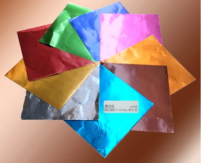 10color 200pcs 15 см оранжевый пилинг проверить Оловянная фольга оберточная бумага мифологии посылка набор для приготовления карамели формы для шоколада, конфетного - Цвет: 10color 200pcs