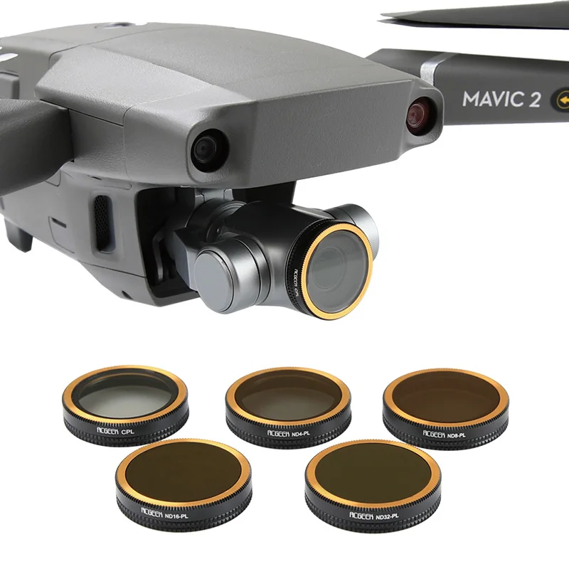 

Вращающийся Регулируемый светофильтр для дрона ND4 ND8 ND16 ND32 CPL Для DJI Mavic 2 zoom аксессуары для дрона