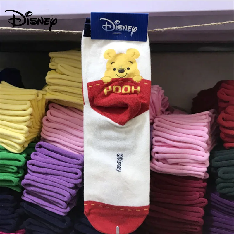 Симпатичные женские носки Disney Мультяшные Микки Дональд Дак четыре сезона