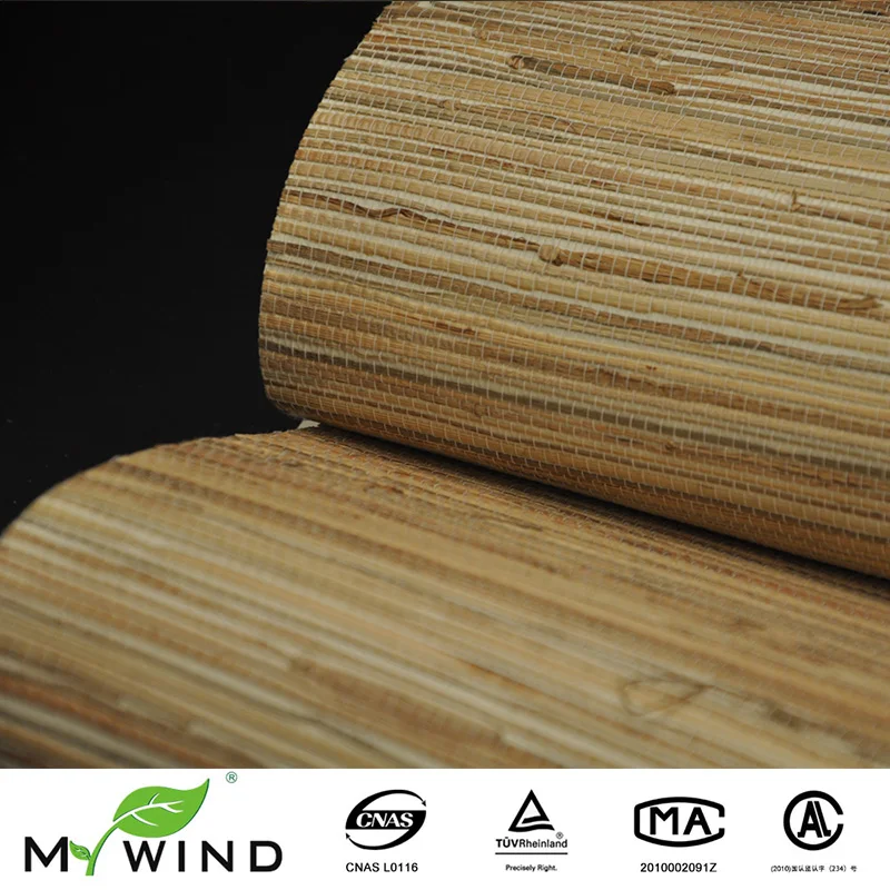 Море grasscloth обои естественная текстура бежевый белый для украшения дома отель