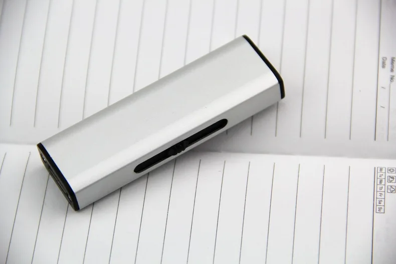 Мини USB Электронная перезаряжаемая металлическая Беспламенное ветрозащитное прикуриватель плазменная двухсторонняя турбозажигалка