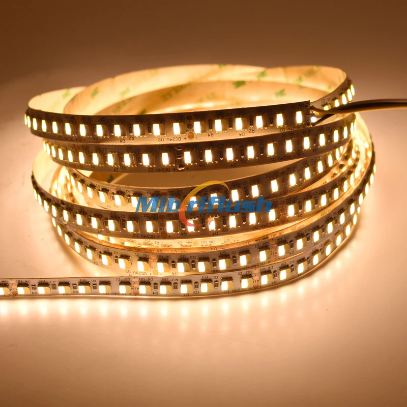 5 м Высокое качество DC24V SMD 5050 Двухцветная светодиодная лента изменяющая цвет