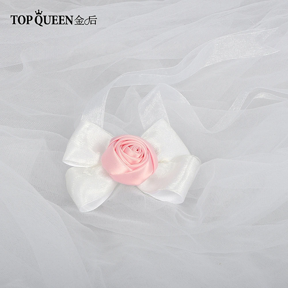 TOPQUEEN F4-PK букет Искусственные розы Розовый Свадебный букет цветок-бутоньерка корсаж лента для свадебных букетов