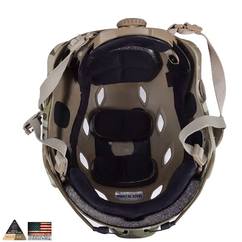 

SINAIRSOFT Tactical Fast Helmet Airsoft Protective Adjustable BJ Military Helmet Combat Hunting Wargame Hiking Cycling Helmet