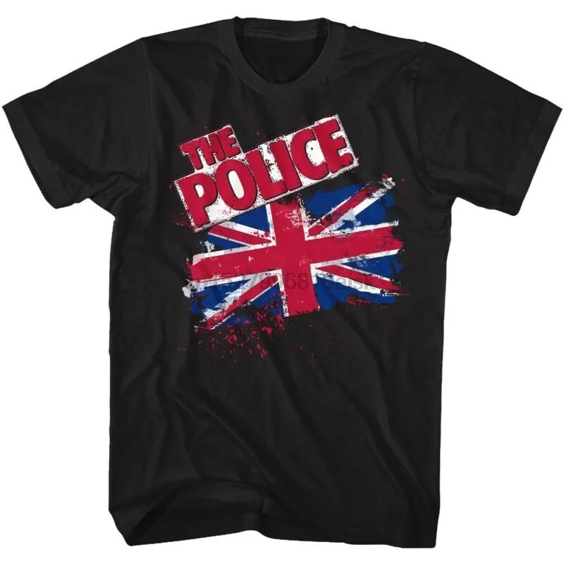 The Police Brittish Rock Band Sting 1977 футболка для взрослых рок-музыка | Мужская одежда