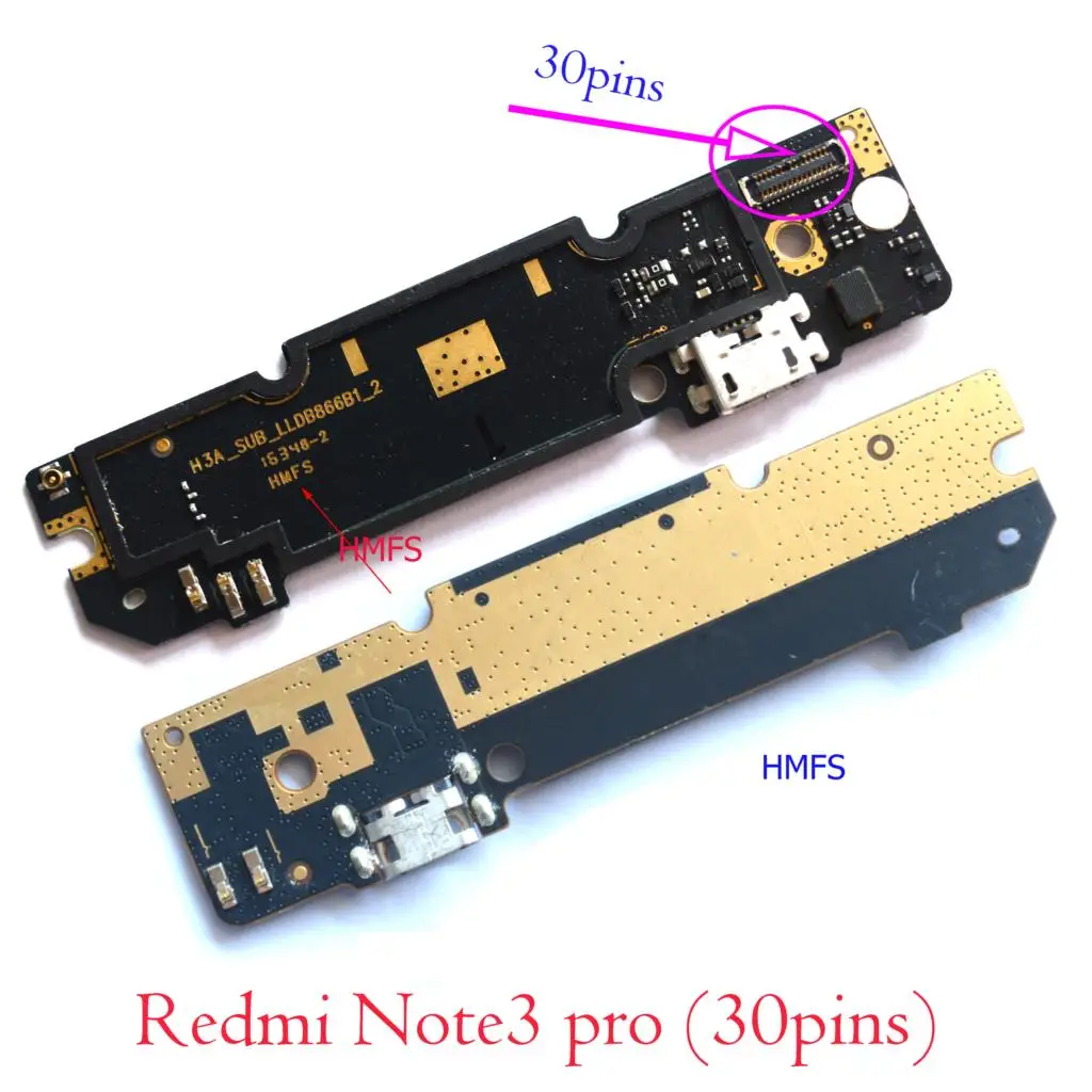 Оригинал для Xiaomi Redmi Note 3 Pro USB док разъем зарядный порт гибкий кабель зарядное