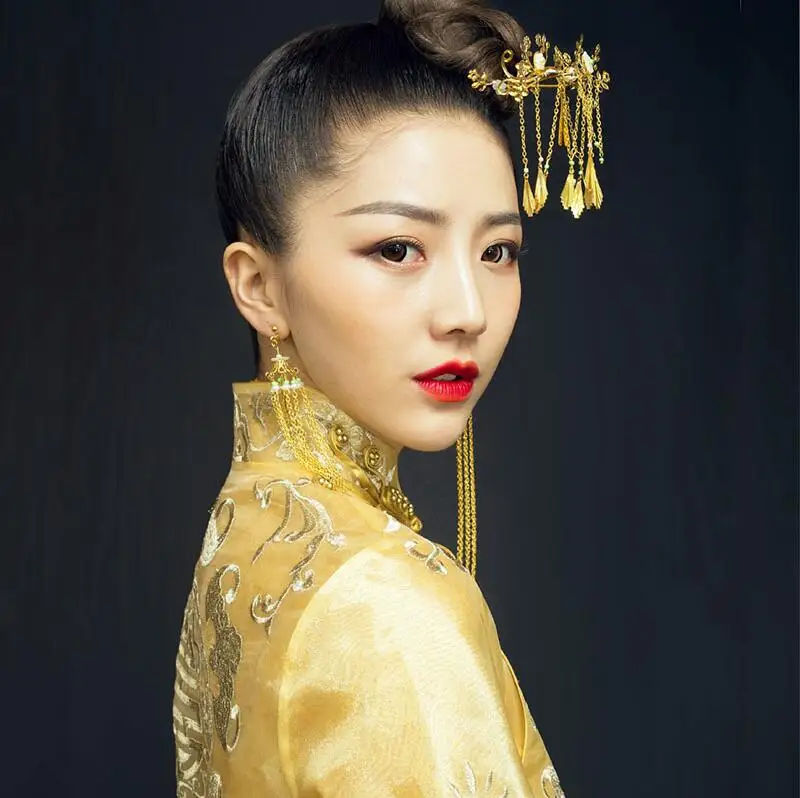 2018 г. лето осень особое модное китайское свадебное платье невесты женское