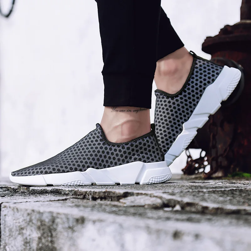 Новые воин сетки воздуха мужские кроссовки для мужчин туфли бега трусцой теннис