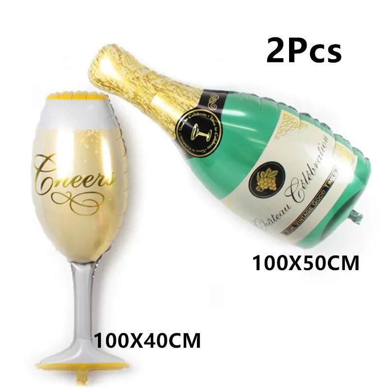 champagne cup Свадебные шары Круглые Конфетти балон Babyshower День Рождения украшения для взрослых детей воздушный шар на день рождения динозавр шары Globos - Цвет: champagne cup