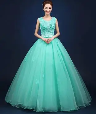 2 Vestidos Quinceanera 15 Anos бальные платья аппликации расшитые бисером Бальные платья без рукавов пышные Выпускные платья для 15 подростков - Цвет: 2