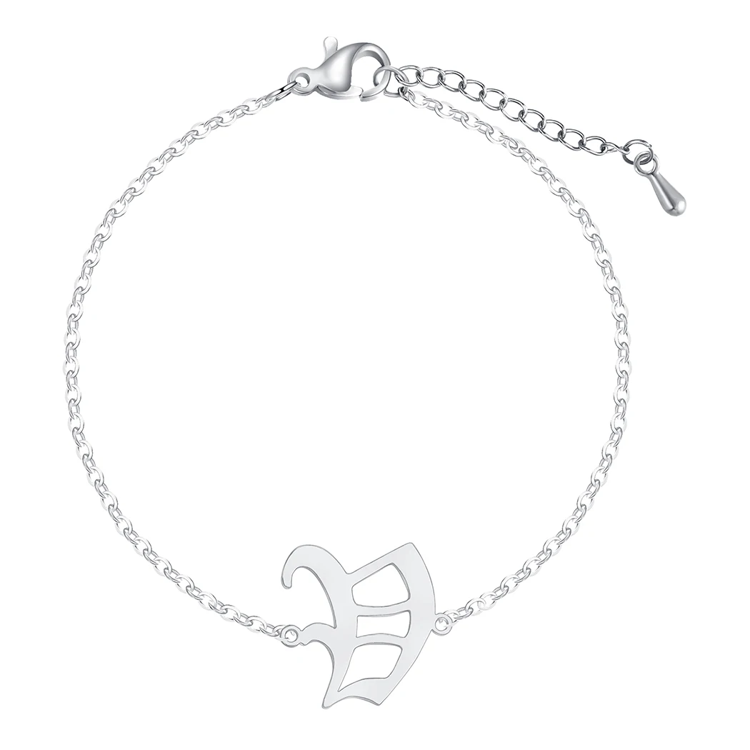 Kinitial модные браслеты с буквами Jewelry браслет женские новые Для мужчин инициалами