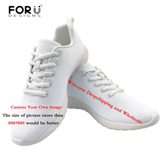 Z42 customzie FORUDESIGNS/Милая женская обувь; кроссовки для медсестры; модная женская Легкая удобная прогулочная обувь; zapatillas mujer - Цвет: Z42 customzie
