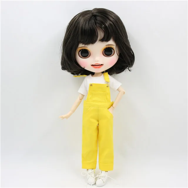 doll clothes shoes ICY factory шарнирная кукла blyth toy индивидуальные лица 30 см пользовательские куклы белая кожа сустава тела матовое лицо с зубами брови - Цвет: doll clothes shoes