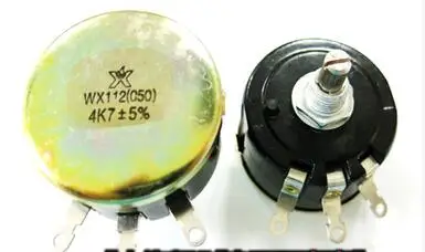 Вращающийся проволочный потенциометр WX112 WX050 5 Вт 6 мм 1K 2K2 4K7 10K 22k 47k | Обустройство