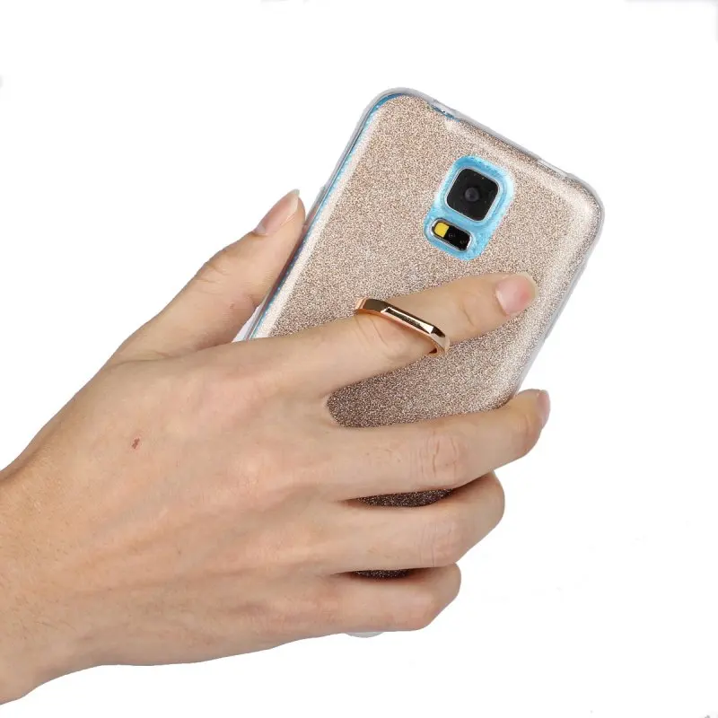 Кольцо держатель задняя крышка для samsung Galaxy S3 S4 S5 Note 5 4 3 чехол роскошный блестящий