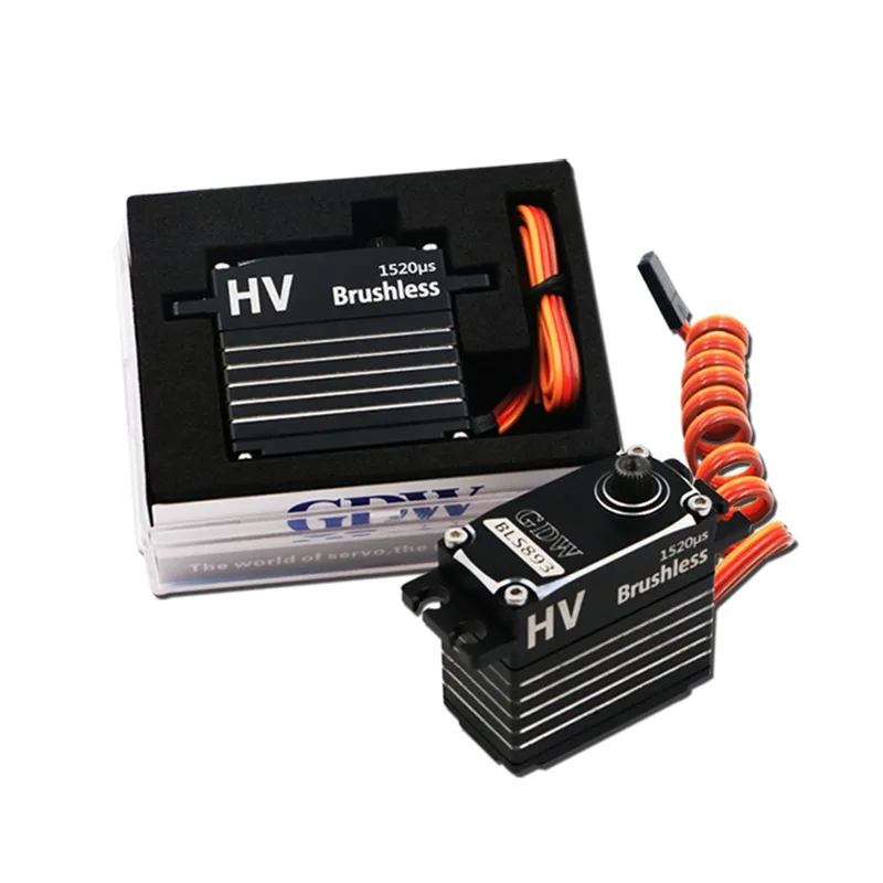 RC GDW BLS893 металлический цифровой сервопривод 38 кг. См Крутящий момент бесщеточный