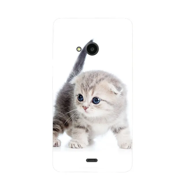 L143 Чехол для microsoft Lumia 535/535, две sim-карты, силиконовый чехол, 3D рисунок из мультфильма, мягкий чехол s для Nokia 535, чехлы для телефонов - Цвет: L143