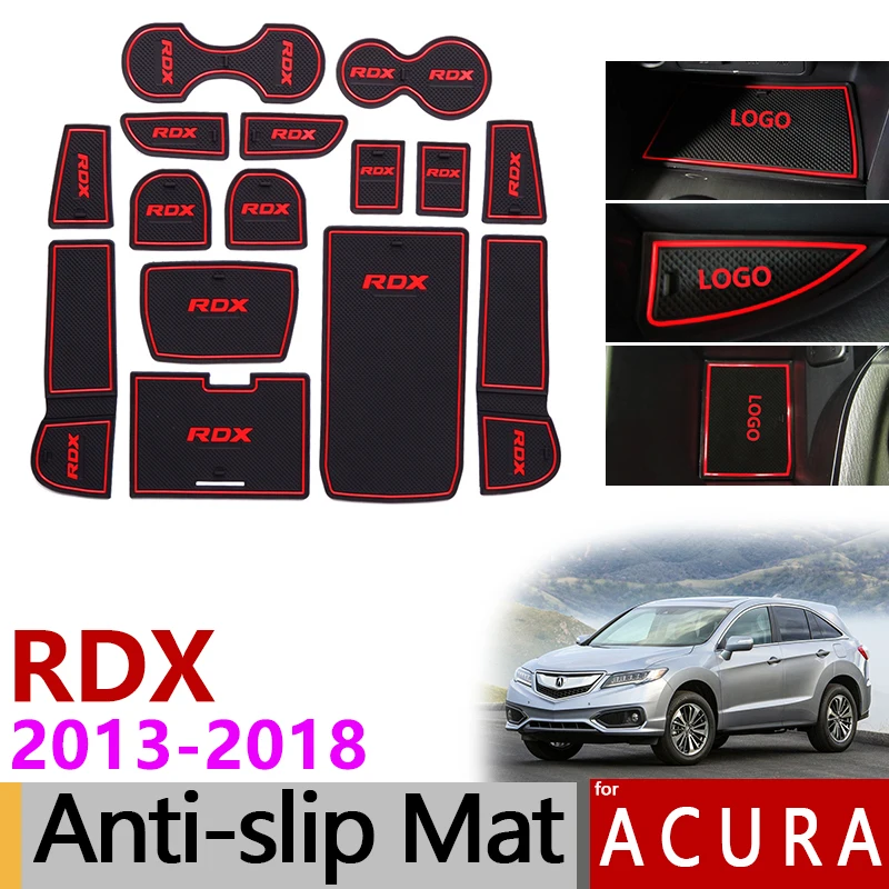 Противоскользящий коврик для ворот подставка Acura RDX 2013-2018 аксессуары 2013 2014 2015 2016