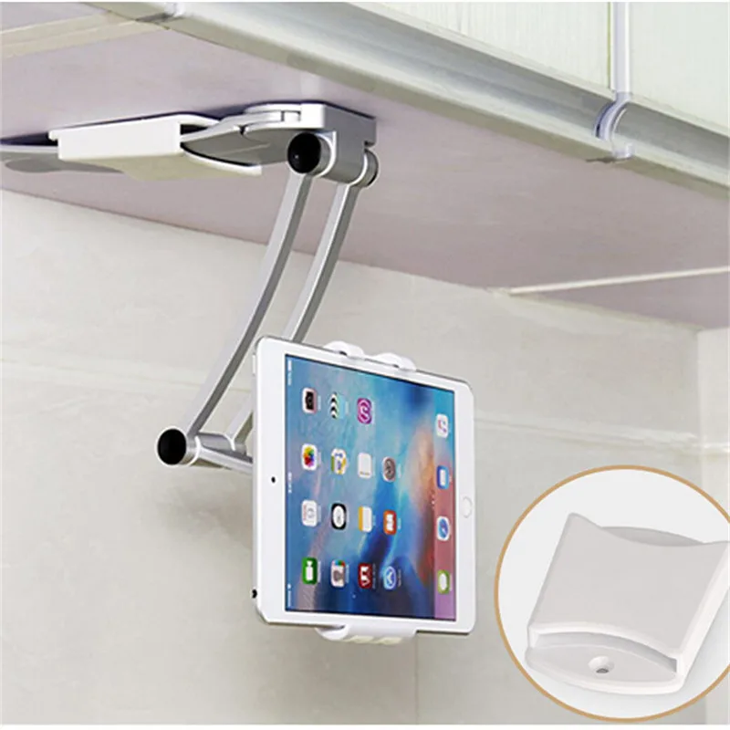 

2 in 1 Kitchen Bracket Tablet Stand Holder for iPad Pro 10.5 9.7 Air 2/1 Mini Lazy People Desk Phone Mount for iPhone X Xiaomi
