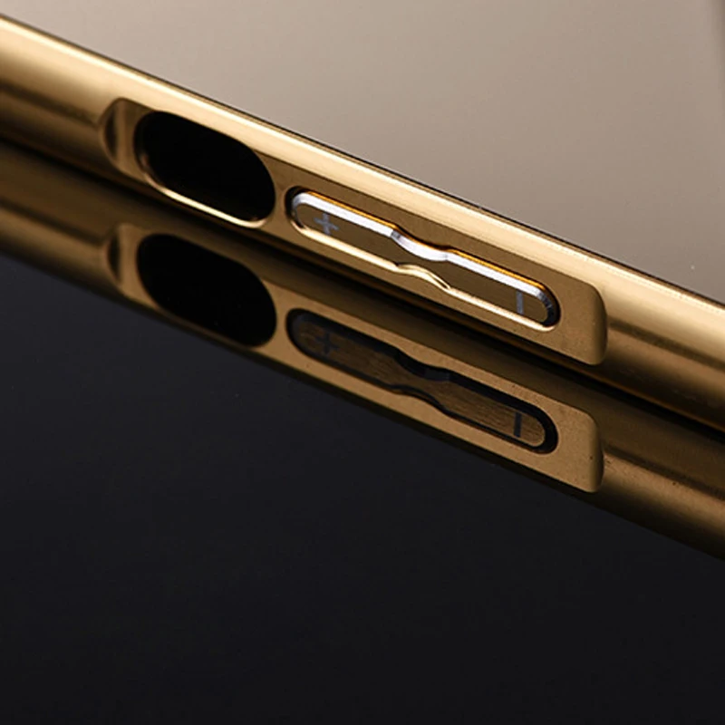 Роскошный алюминиевый металлический чехол для Sony Xperia Z3 акриловое зеркало дизайн
