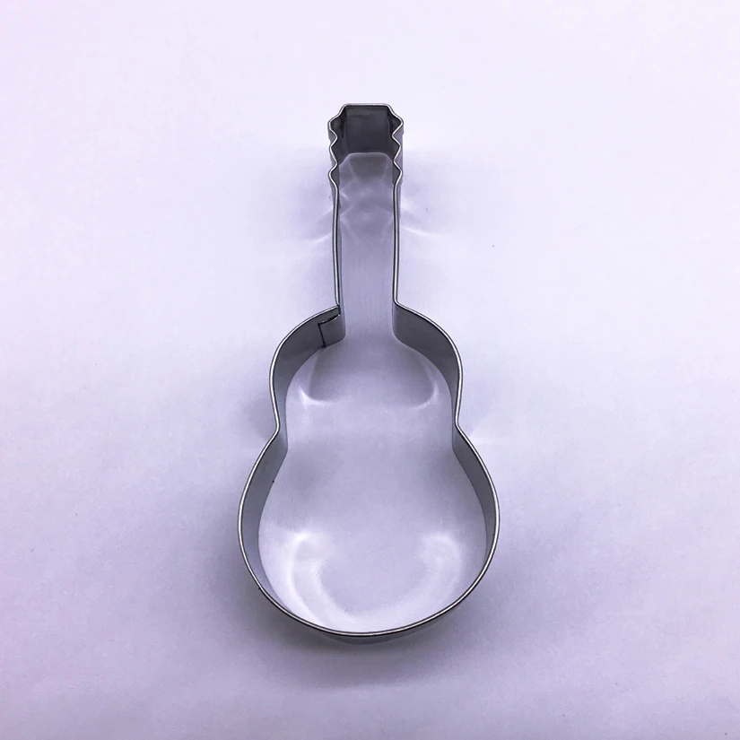 Резак для печенья из нержавеющей стали в форме гитары помадка украшения торта