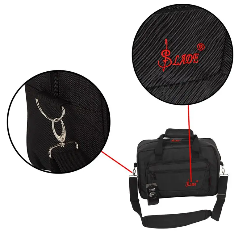 ABLD-SLADE oboe кларнет мягкий чехол для переноски Gig Bag с наплечным ремнем