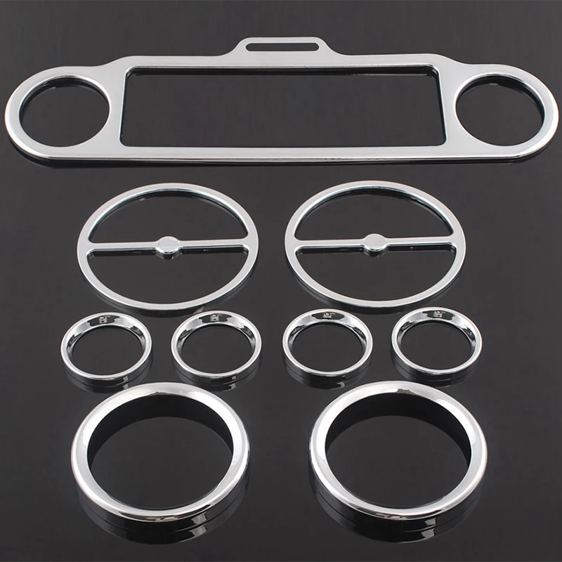 9 шт. рамка для приборной панели мотоцикла декоративный стерео акцент спидометр