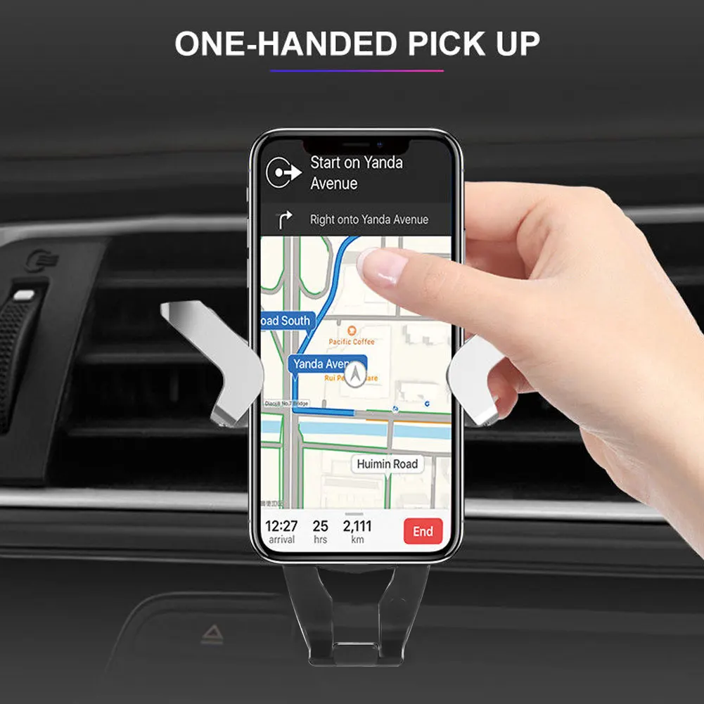 Vehemo автомобильный вентиляционный многоцветный gps Держатель для навигации