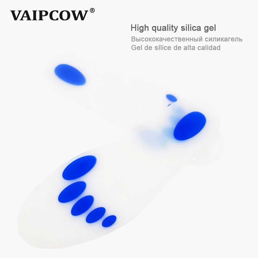 VAIPCOW силиконовая спортивная стелька амортизирующие стельки с медленным