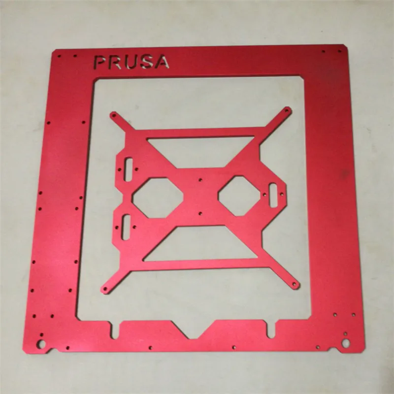 Набор алюминиевых рам Reprap Prusa i3 6 мм красный цвет анодированный алюминиевый сплав