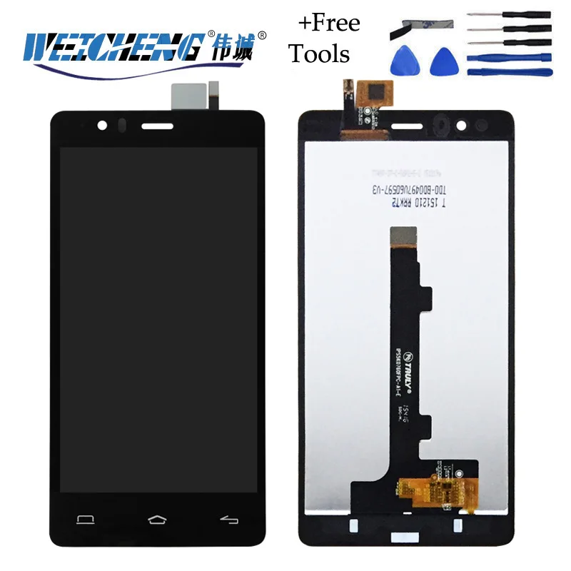 Для BQ Aquaris E5 0760 IPS5K0760FPC A1 E сенсорный экран дигитайзер + ЖК дисплей в сборе для