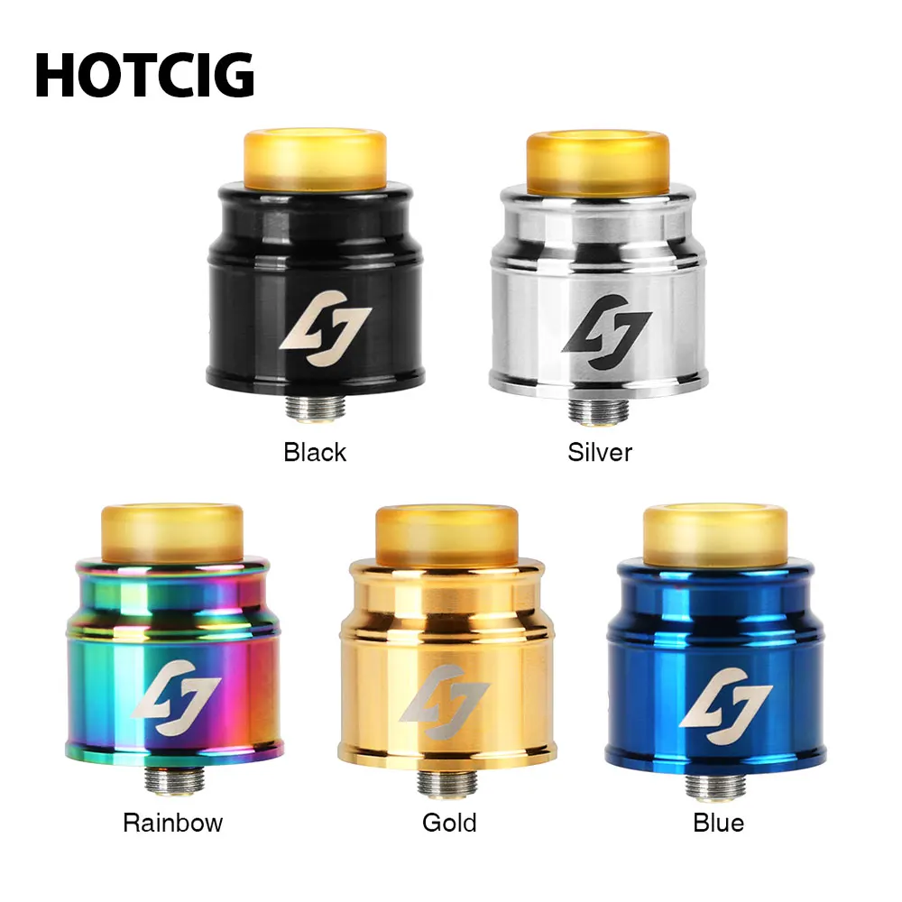 Оригинальный распылитель Hotcig Hades BF RDA одинарная/двойная катушка диаметр 24 мм 5