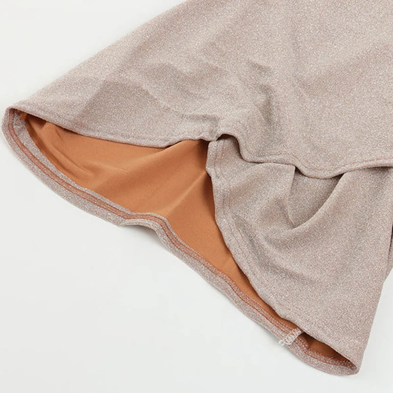 Sexy V-neck Backless Cross Spaghtti Strap Women's Casual Dresses Long Sleeve Hem Slim Fit Bodycon Dress Polyester Vestidos | Женская