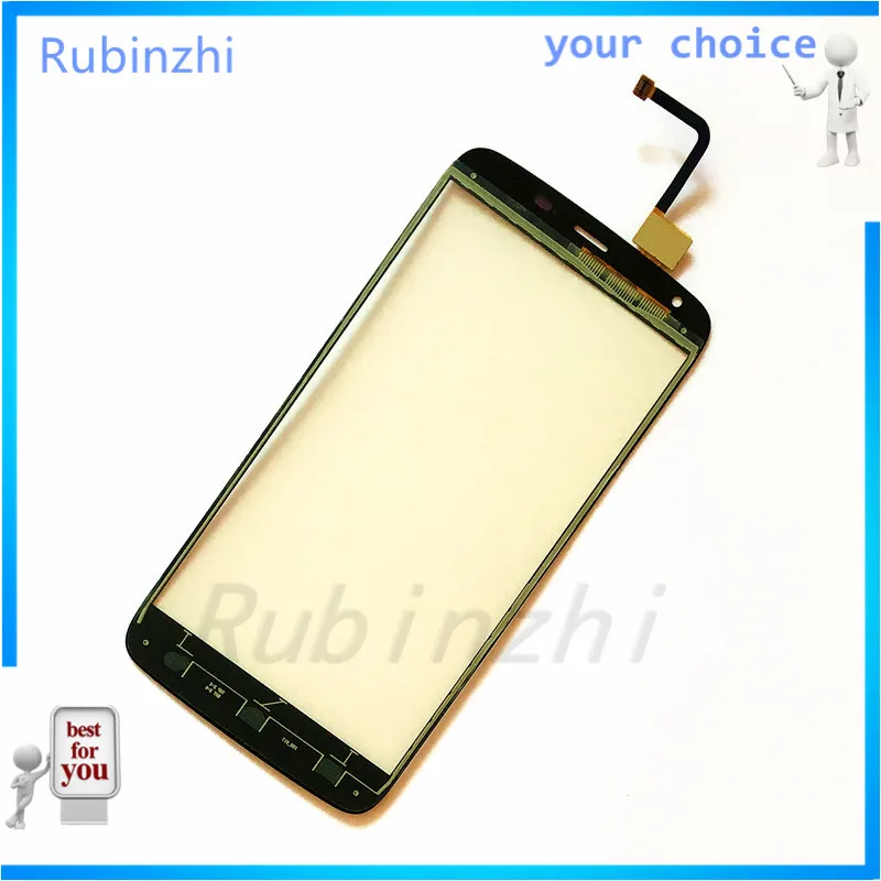 RUBINZHI мобильный телефон сенсорный экран дигитайзер сенсор для HOMTOM HT6 замена