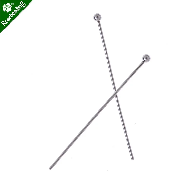 20 шт. 20-40 мм Шариковые головки из нержавеющей стали булавки стальные