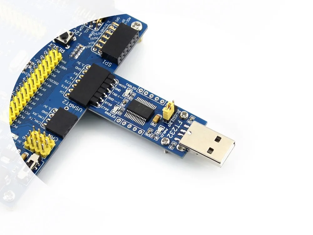 Последовательный модуль адаптера FT232RL FT232 USB 3 В 5 в TTL мини-порт UART | Компьютеры и