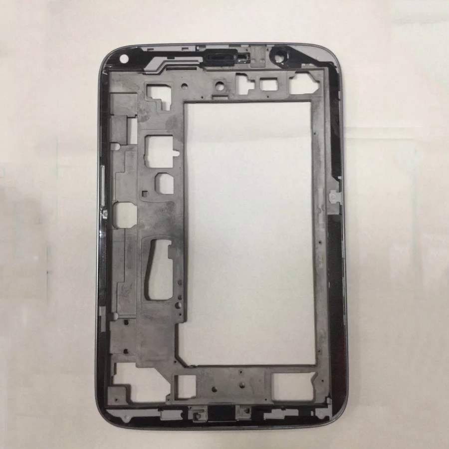 For N5110 Новые металлические средняя рамка Корпус+ ремонта кнопок для samsung Galaxy Note 8,0 Tab N5100 N5110 N5120 Запчасти для авто+ клей - Цвет: For N5110