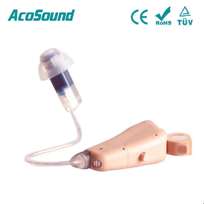 AcoSound 821RIC цифровой слуховой аппарат программируемый слуховой аппарат RIC слуховой аппарат 8 каналов слуховой усилитель Слуховой аппарат