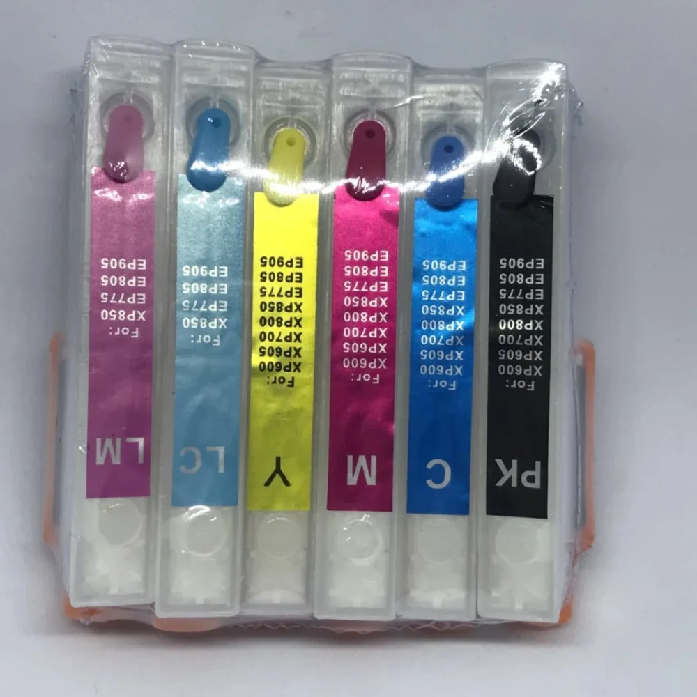 

Refillable Ink Cartridges T2431-T2436 For Epson XP-55, XP-750, XP-760, XP-850 RIC printer parts