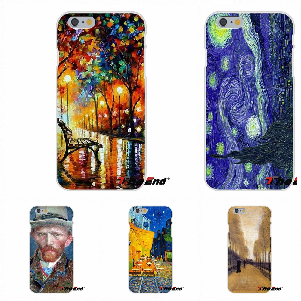 Силиконовый чехол для iPhone X 4 4S 5 5S 5C SE 6 6S 7 8 Plus Galaxy Grand Core Prime Alpha Awesome Vincent Van Gogh с