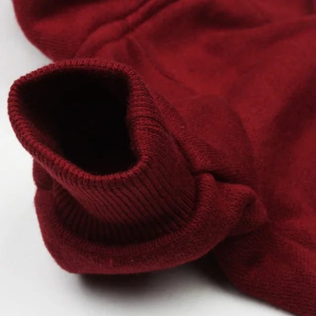 Красные хлопковые флисовые толстовки для собак животных птиц костюм в стиле