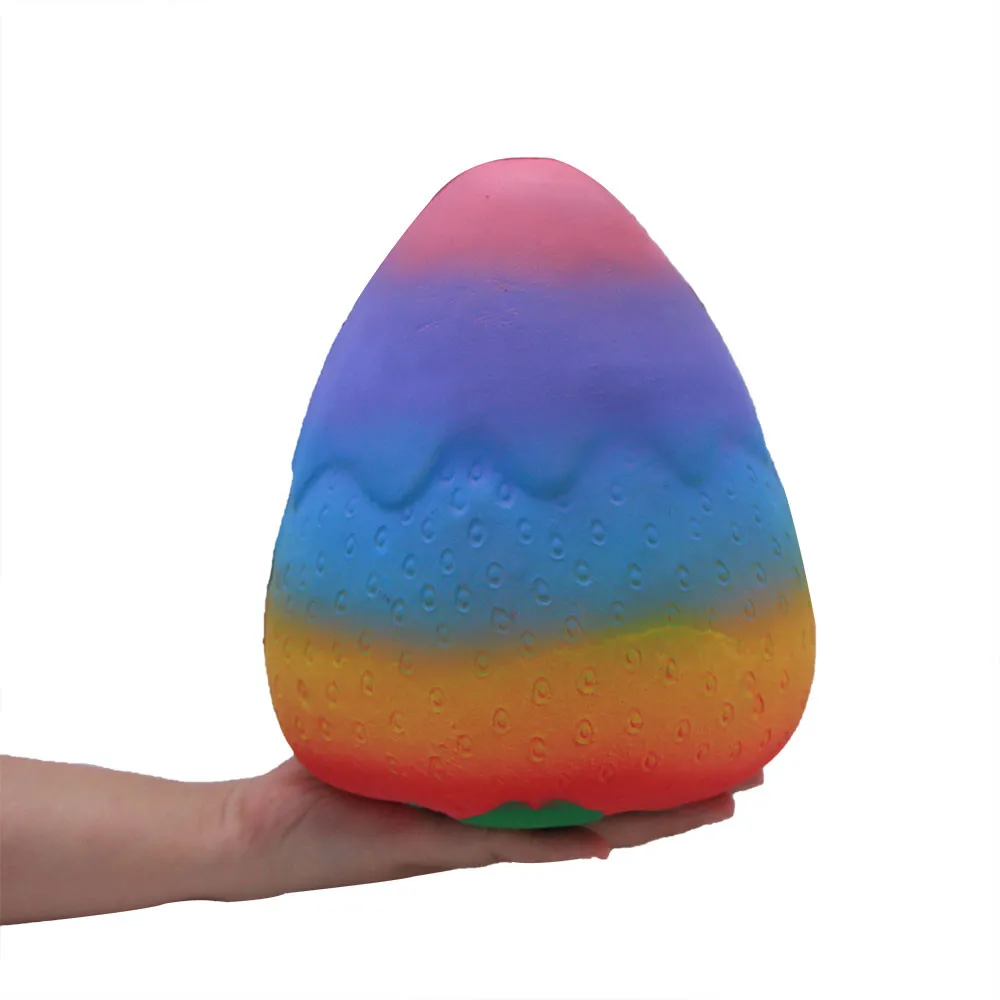 Игрушки для отдыха Jumbo супер гигантские мягкие галактики радуги клубники медленно поднимающиеся сжимаются мягкие ароматизированные игрушки D300112