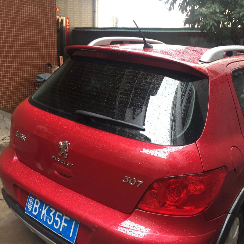 Спойлер для Peugeot 307 спойлер высокого качества из АБС пластика заднего крыла