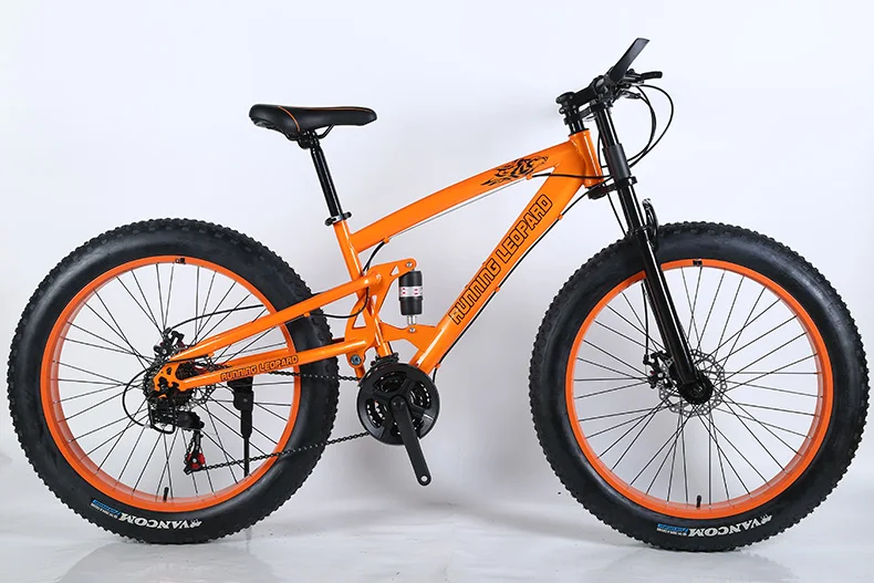 soft tail frame Новое поступление 4,0 дюймов Большой шины зимние горный велосипед 26 дюймов 21/24/27 скоростей для горного велосипеда bicicleta велосипедные фары - Цвет: soft tail frame